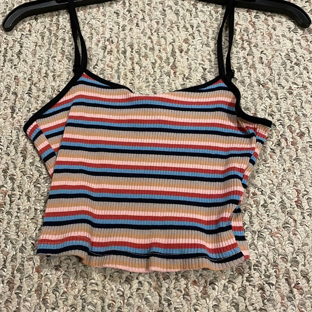 Stripped tank top
